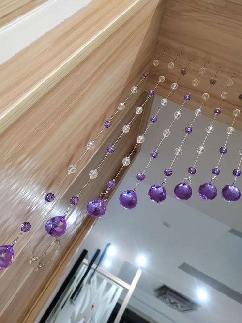 珠簾水晶隔斷簾 家居風(fēng)水的點睛之筆與現(xiàn)代空間分隔藝術(shù)